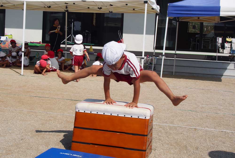 運動遊びの様子