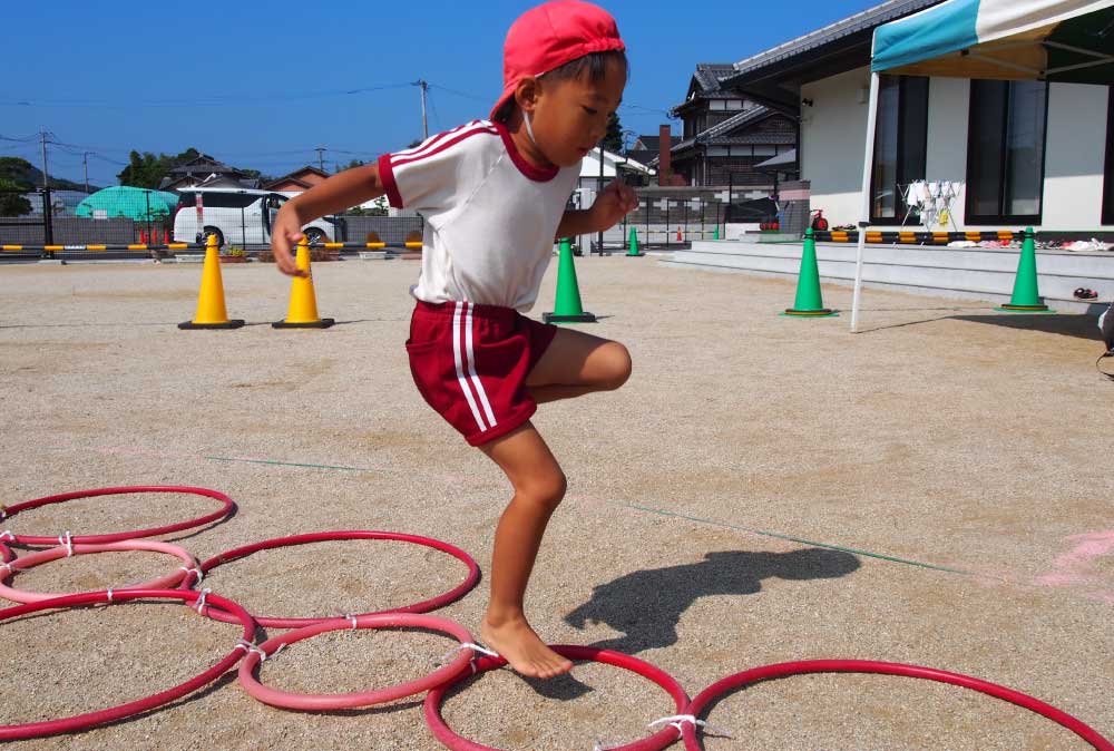 運動遊びの様子